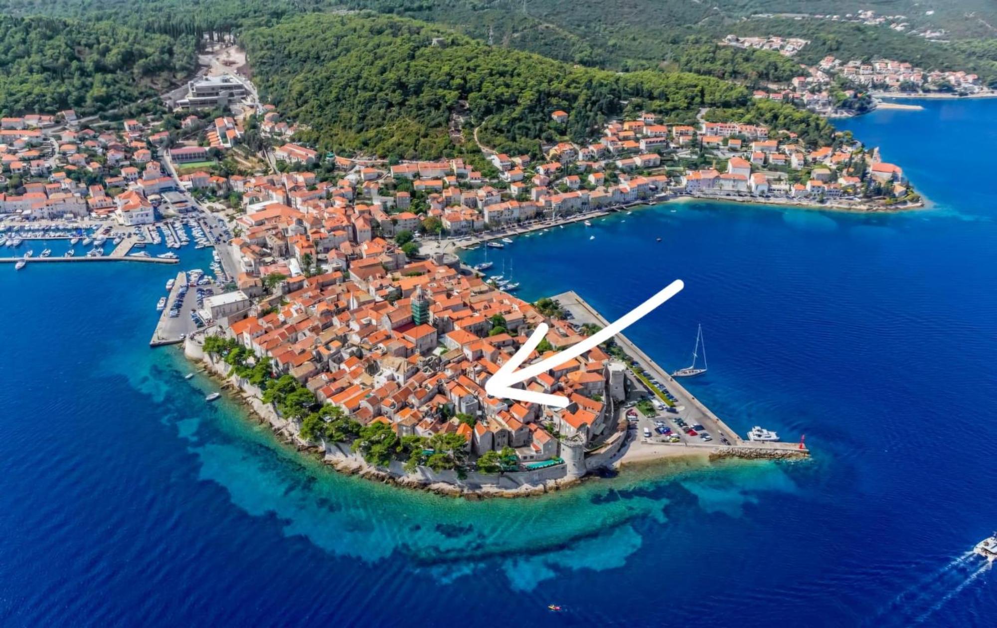 Apartment Kanavelic In Old Town Korcula エクステリア 写真